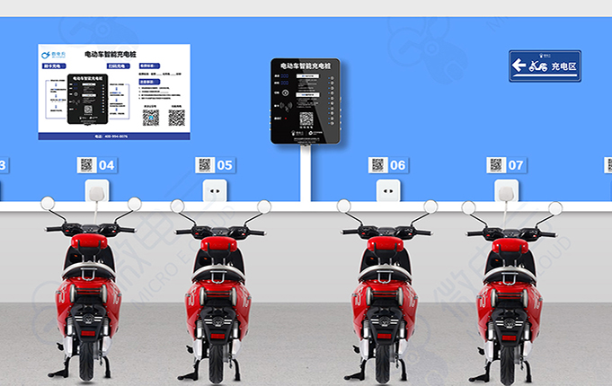電動車充電樁安裝效果圖